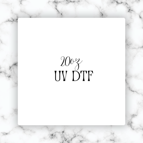 20oz UV DTF