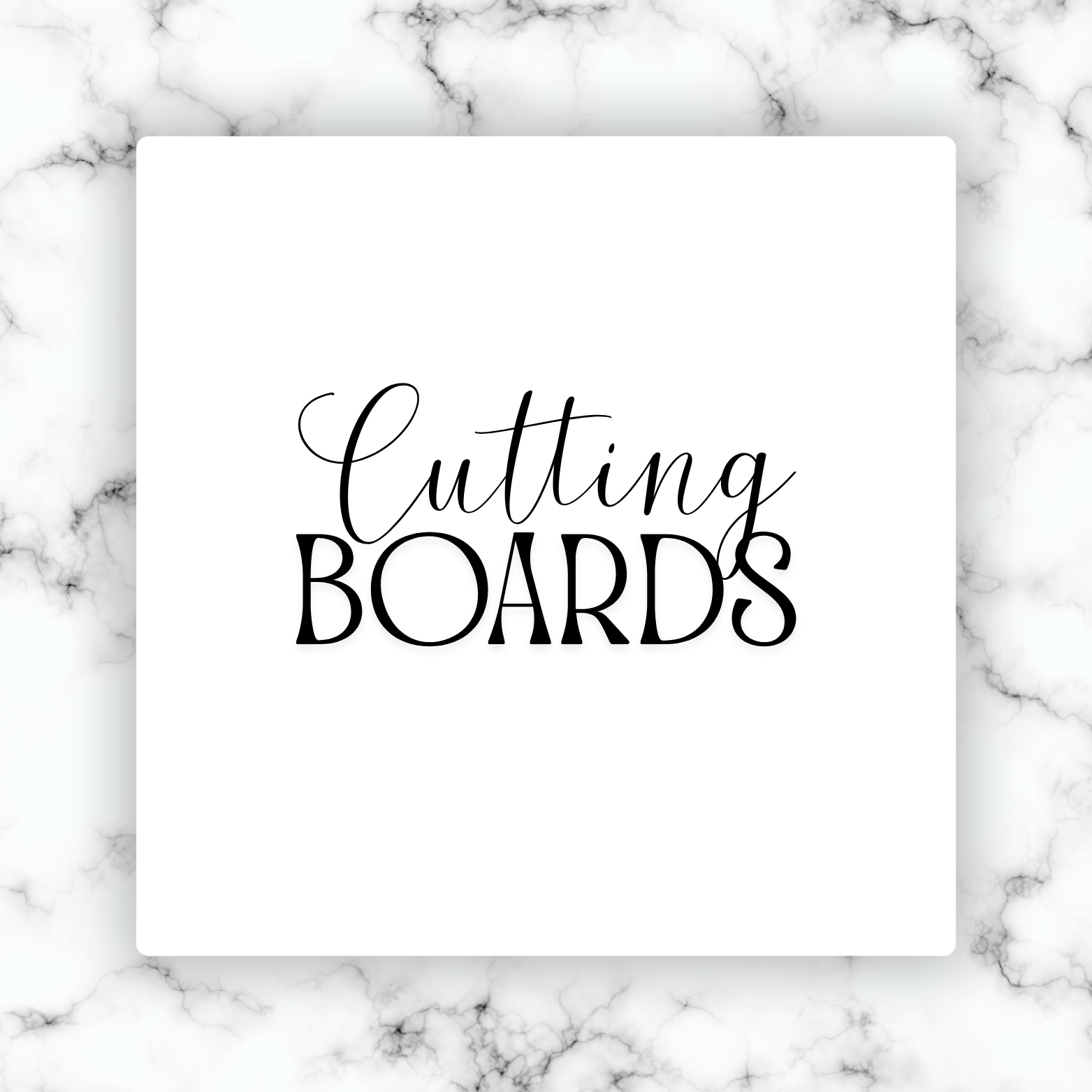 Engraved Cutting Boards