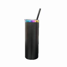 20oz Rainbow Plated Engraved
