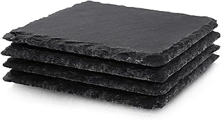 Engraved Slate Coasters Set of 4