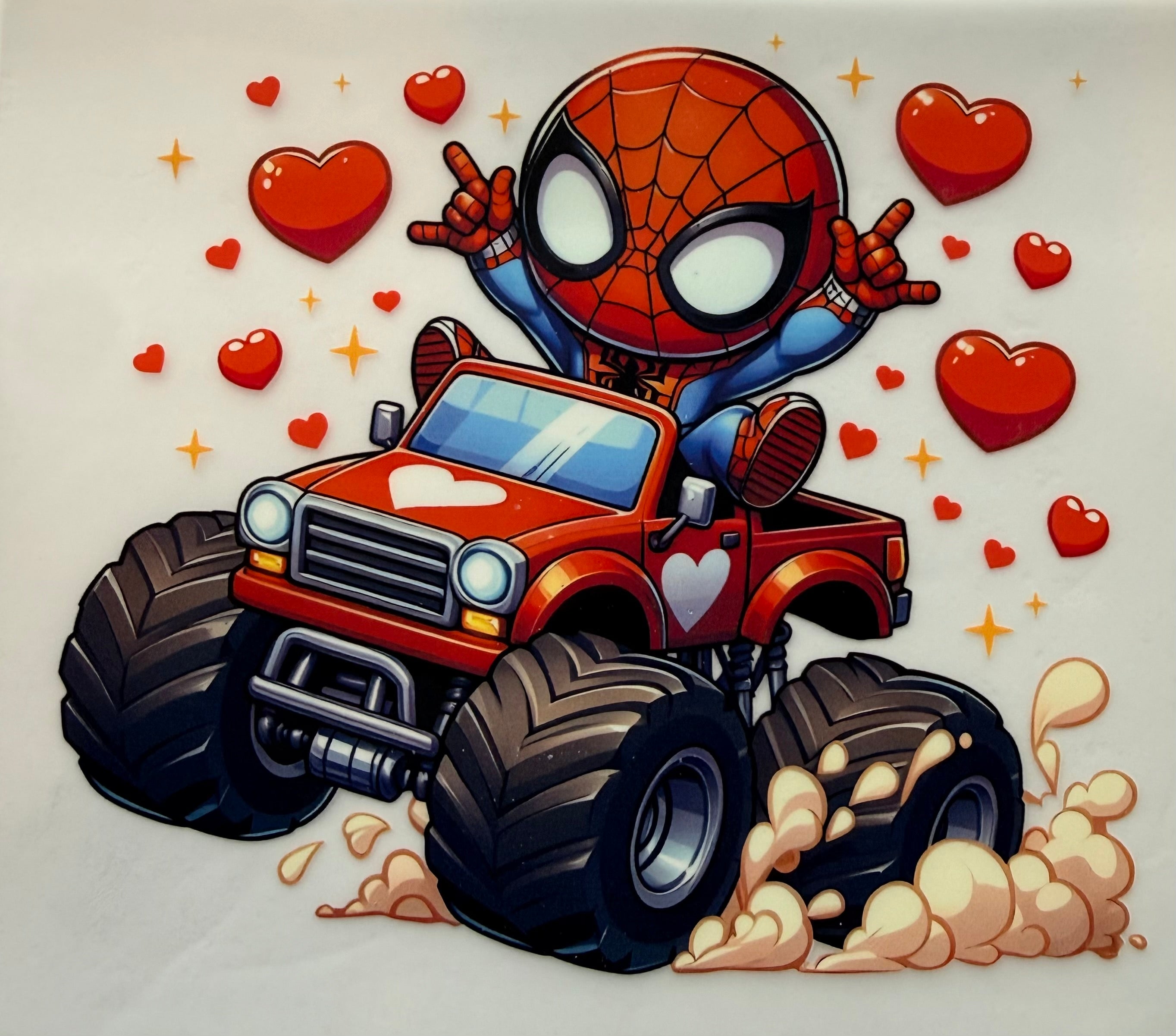 Spider-Man Monster Truck Valentine’s Day