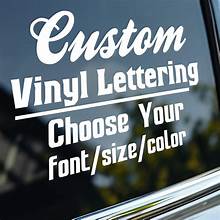 Custom Vinyl Decal