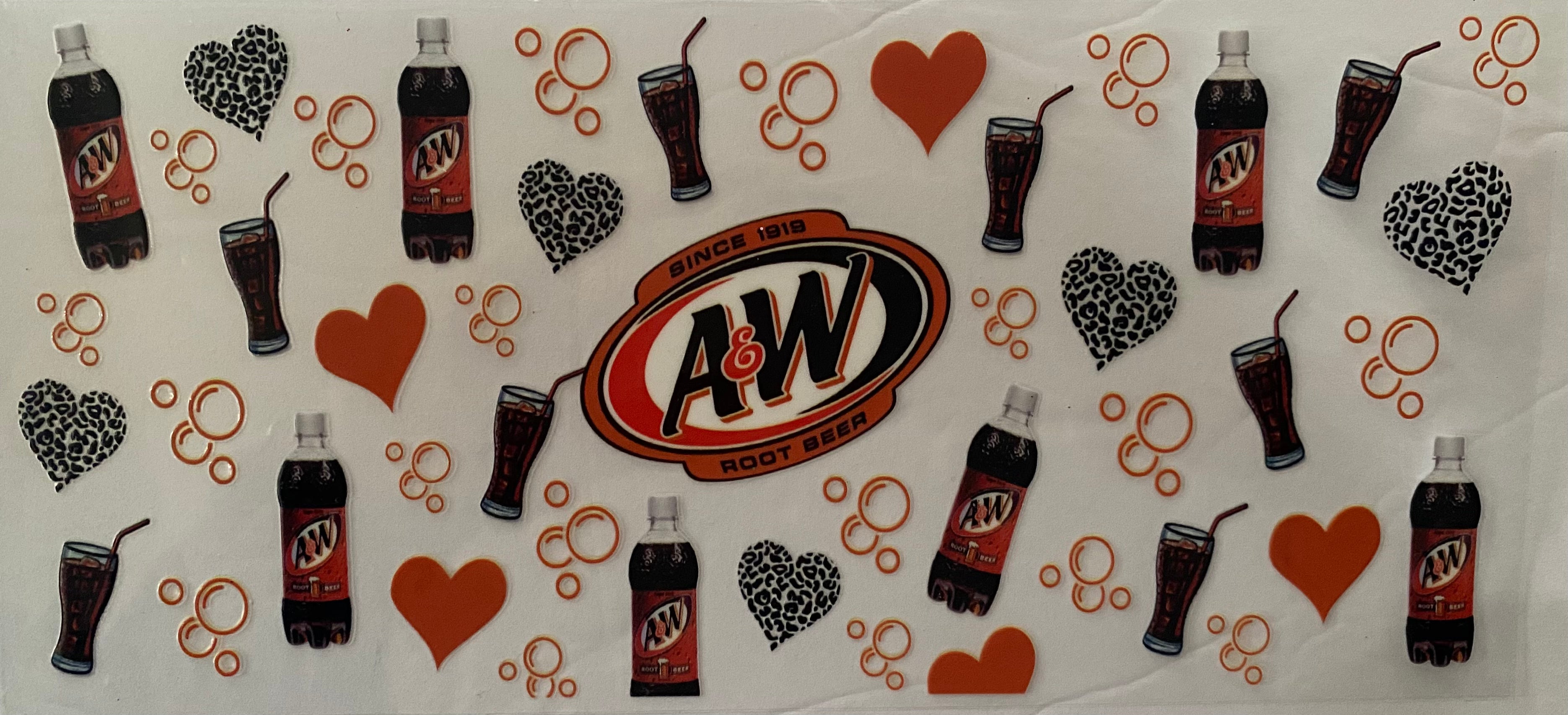A&W w/Leopard Hearts