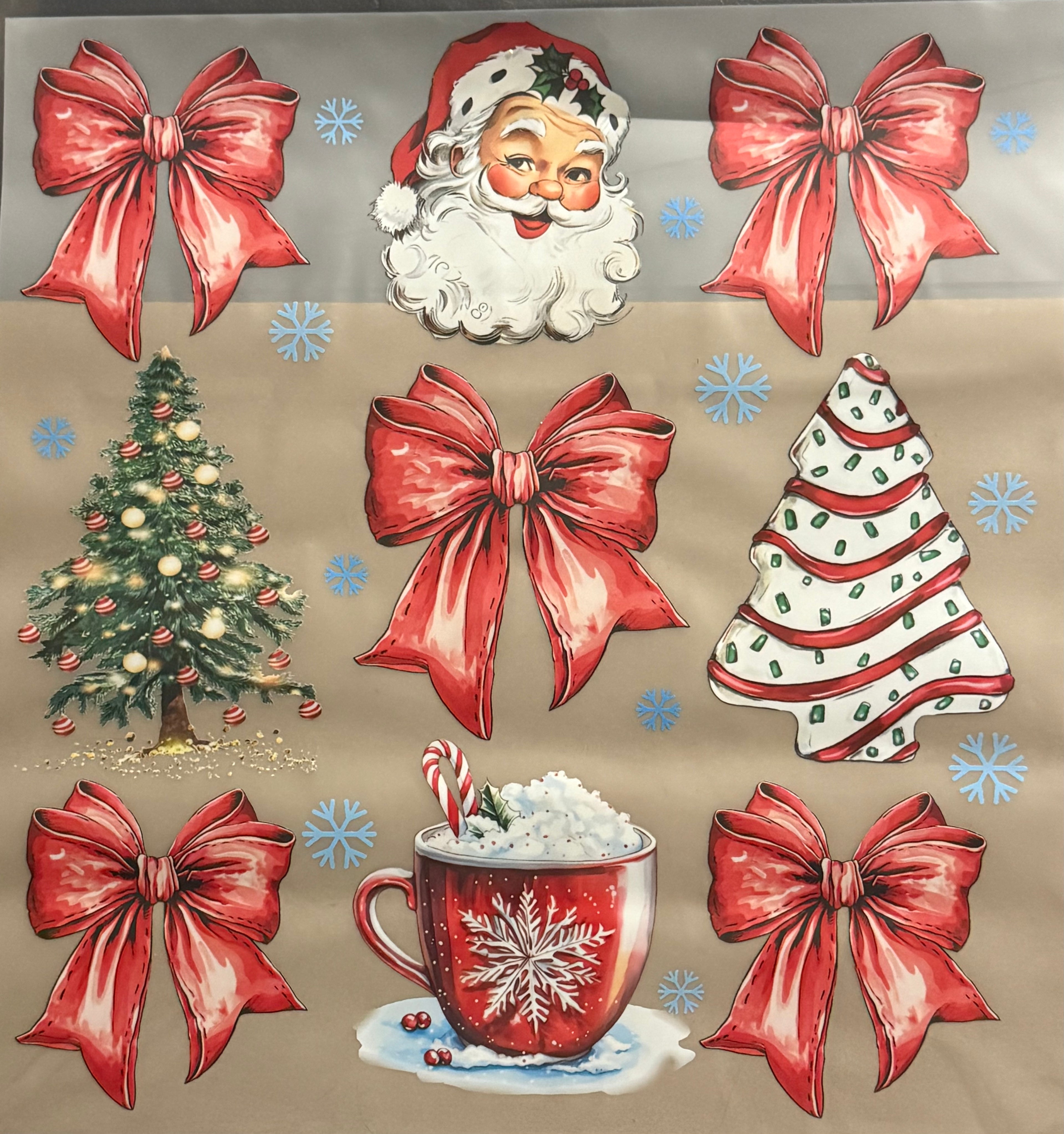 Croquet Bows w Santa