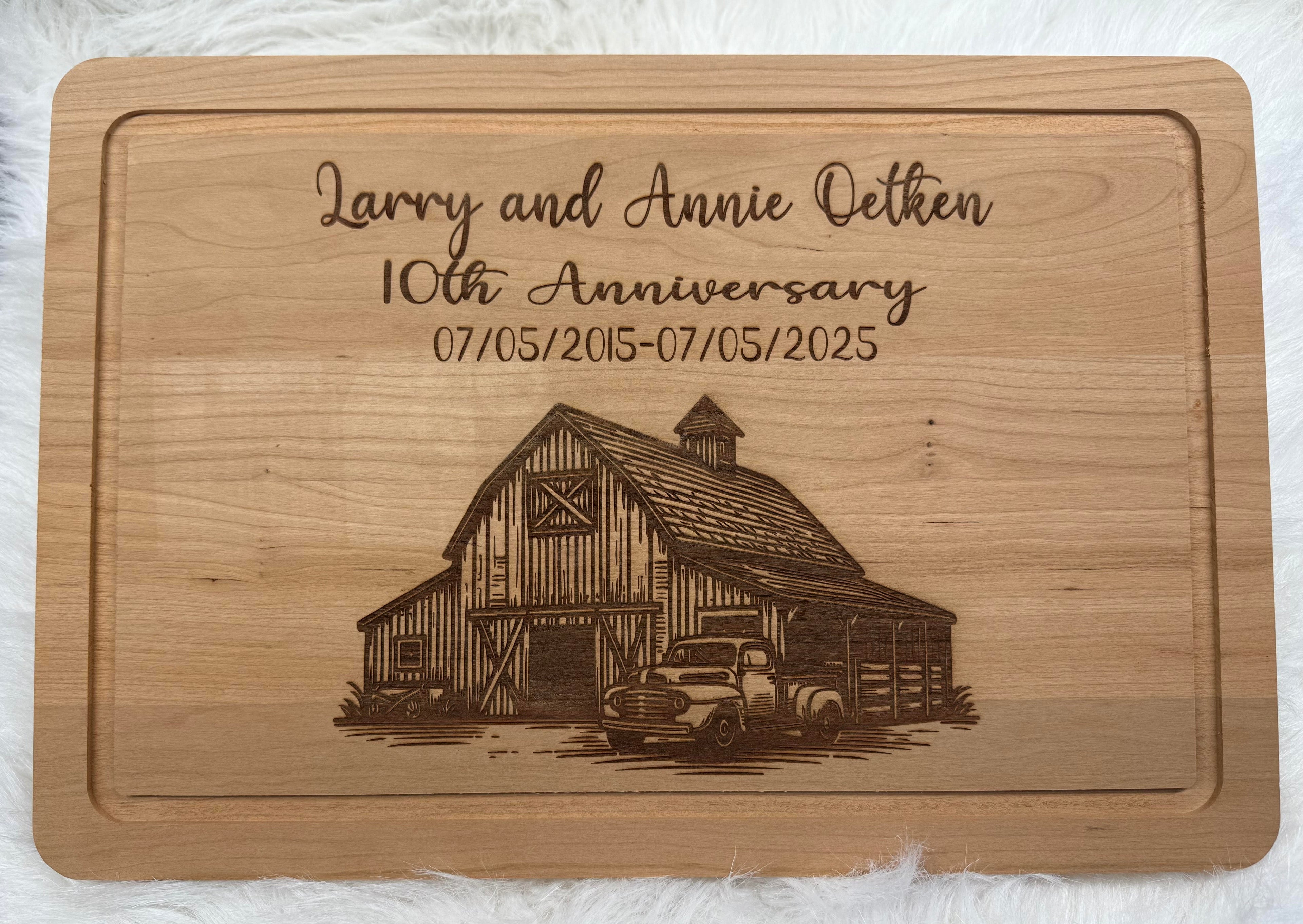 Custom Engraved Cutting Board